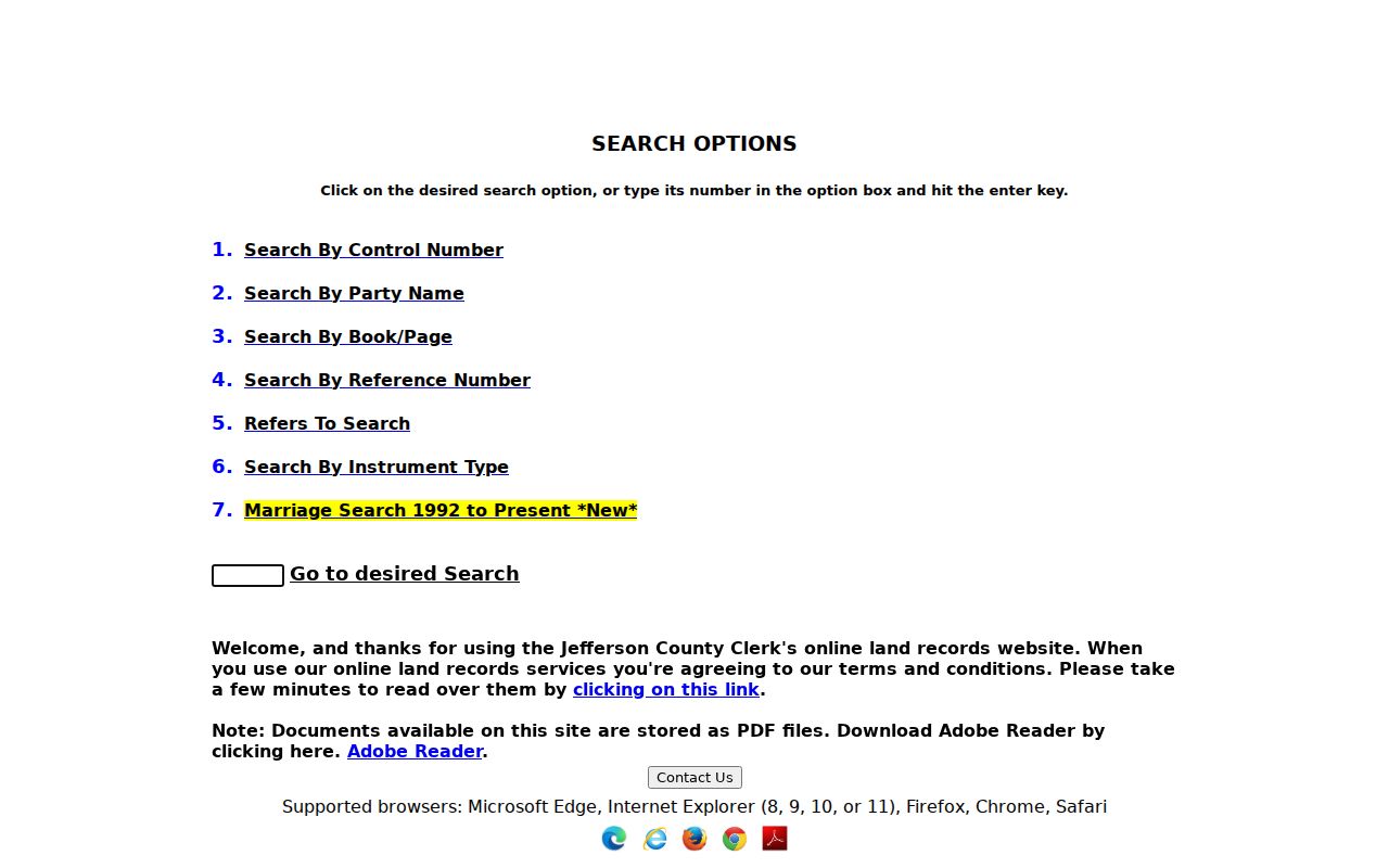 Louisville residents directory Jefferson deed search modes