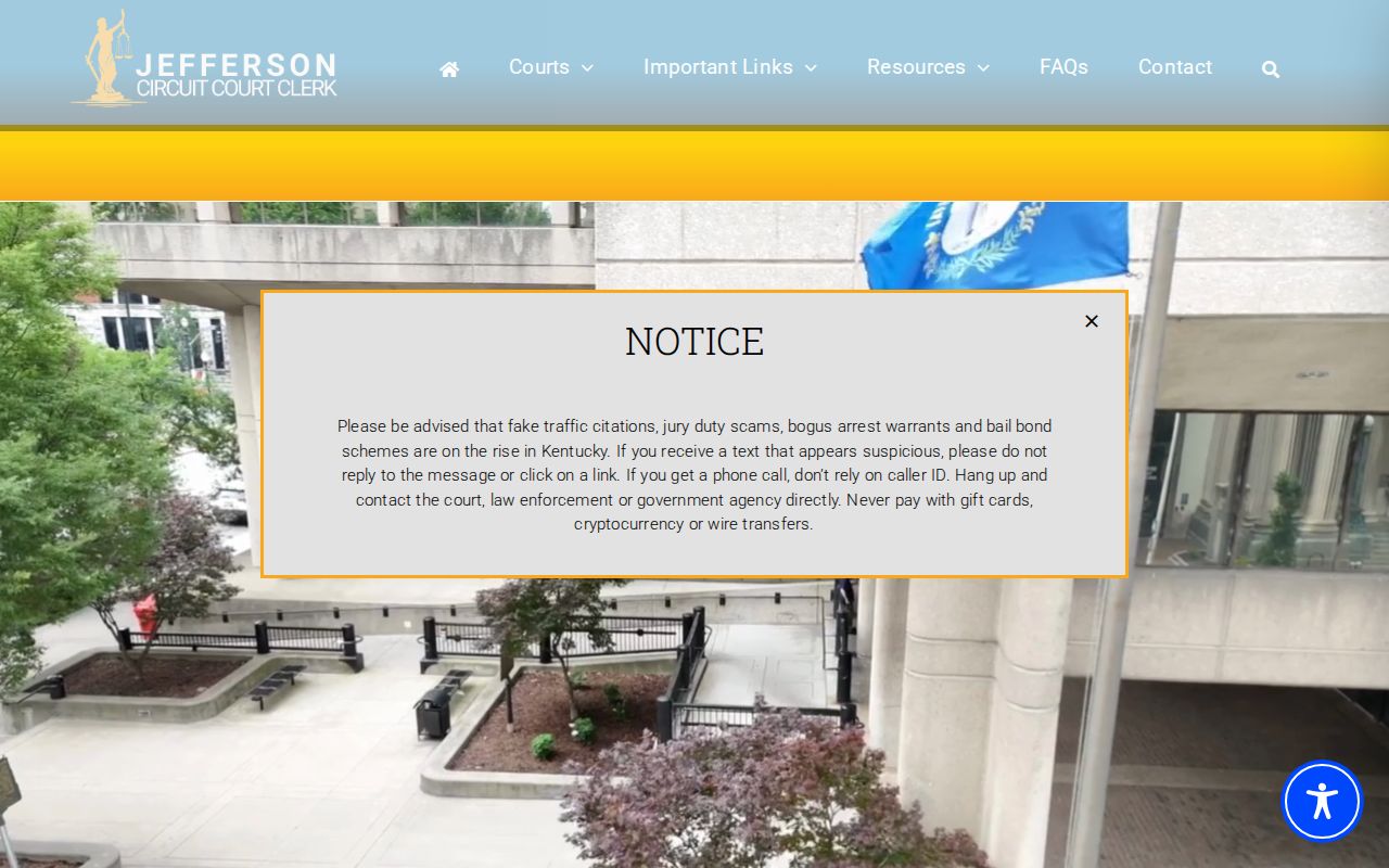 Louisville resident lookup Jefferson Circuit Court Clerk