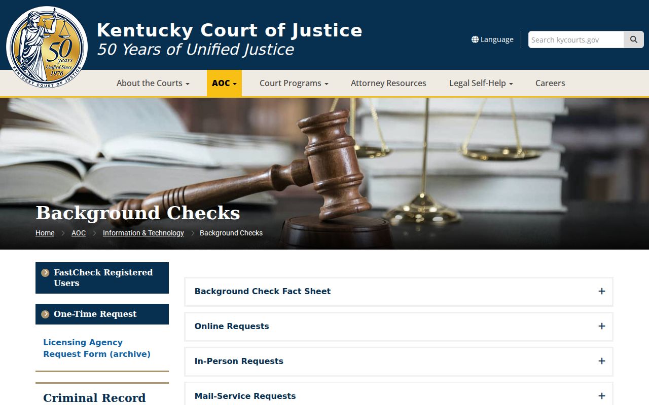 Louisville resident lookup Kentucky court record report page